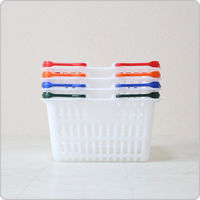 大和産業　ショッピングバスケットナチュラルOR(10個入)SLー1ー6L　122ーY00014　1セット（10個入）（直送品）