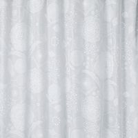 スミノエ デザインライフ セミオーダー レースカーテン イハナボイル 1600×1290mm ホワイト １セット(2枚入)（直送品）