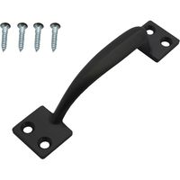 New Hikari (ニューヒカリ) フランス取手 小 マットブラック 99099241 1個（直送品）