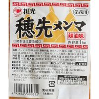 「業務用」 桃光 桃光の穂先メンマ1ｋｇ 720285 1セット(1kg×４)（直送品）