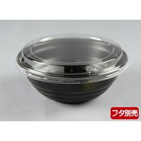 パックスタイル 耐熱どんぶり容器 YS丼 Dー1 黒 653118 600枚(50×12)（直送品）