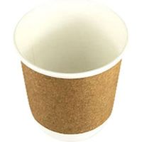 BMターゲット ６０口径　断熱クラフト二重カップ　４オンス　１２０ｍｌ 004533016 1箱(40個×25パック 計1000個入)（直送品）