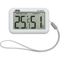 エー・アンド・デイ コンパクト温湿度計 AD5644A ≪温度表示:-10.0~50.0°C≫ AD-5644A 1台