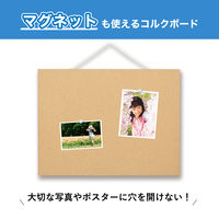 アスカ 枠無しマグピンコルクボード L CB344 1枚