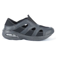 【アウトレット】コマリヨー キンテックスサイドオープン2WAY エアソール ブラック 26.0cm 1843 1足　ナースシューズ