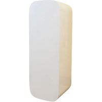 【車上渡し】仁張工作所 モディア パーソナルロッカー 2列4段8人用 幅695×奥行360×高さ1700mm クリアホワイト 1台（直送品）