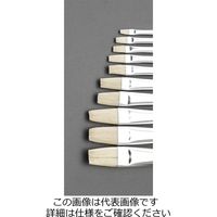 エスコ 9号 画筆(白豚毛) EA109MK-38 1セット(15本)（直送品）