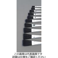 エスコ 10号 画筆(黒豚毛) EA109MK-44 1セット(15本)（直送品）