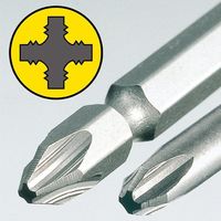 エスコ #2x 65mm 喰い付ビット(マグネット付)2本組 EA813A-75A 1セット(15パック)（直送品）