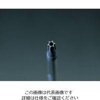 エスコ T25x100mm [Hexlobe]ドライバー EA573KG-25 1セット(10本)（直送品）