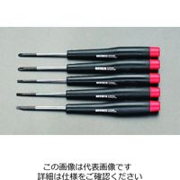 エスコ 3.0x0.45x50mm [ー]ドライバー(精密用) EA561KB-5 1セット(20本)（直送品）