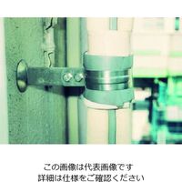エスコ 114mm VP管用立バンド(ステンレス製) EA440CF-100 1セット(10個)（直送品）