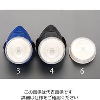 エスコ マスクフィルター(EA800MAー3~ー5) EA800MA-6 1セット(4個)（直送品）