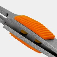 エスコ 115mm ピンセット(フッ素コート) EA595GC-20 1セット(4本:1本×4個)（直送品）