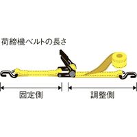 エスコ 25mmx2.0m/ 150kg 荷締ストラップ(OD) EA982B-11G 1セット(10個)（直送品）