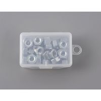 エスコ W3/16x1.6 六角ナット(ユニクロメッキ/41個) EA949LS-815 1セット(615個:41個×15パック)（直送品）