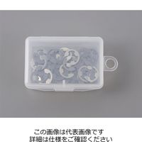 エスコ 7.0mm Eリング(ステンレス製/65個) EA949PB-70 1セット(650個:65個×10パック)（直送品）