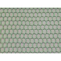 エスコ 450x1000mm/10mm目 亀甲網(鉄ビニール被覆/白) EA952AC-210 1セット(4巻)（直送品）