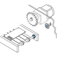 エスコ 20x32x15mm セットカラー(SUS304) EA966CA-50 1セット(10個)（直送品）