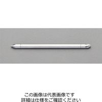 エスコ # 2x6.0mmx 65mm [+ ー]ドライバービット EA611KR-221 1セット(40本)（直送品）