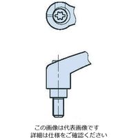 エスコ M5x10mm 雄ねじクランプレバー(オレンジ) EA948CB-101 1セット(10個)（直送品）