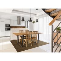 明和グラビア EASEダイニングラグ 4025 90cmx180cm 1セット(2本入り)（直送品）