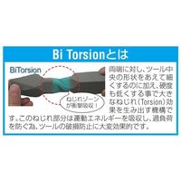 エスコ #2x25mm [+]ドライバービット(ダイヤモンド付) EA611A-52 1セット(15本)（直送品）