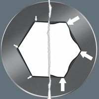 エスコ 1/16”x60mm [Hexagon]ドライバー(精密用) EA550MF-22 1セット(10本)（直送品）