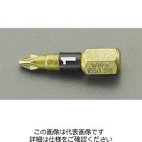 エスコ PZ3x25mm [Pozidriv]ドライバービット EA611AP-3 1セット(30個)（直送品）