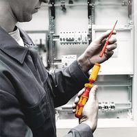 エスコ 4.0x0.8x154mm [ー]ドライバービット(絶縁/先細) EA560-52 1セット(10個)（直送品）