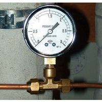 エスコ F1/4”xF1/4”xF1/4” スリーウェイティーズ(銅パッキン付) EA443T-2 1セット(10個)（直送品）