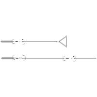 エスコ 8mm ブラシヘッド(馬毛製) EA109CT-8 1セット(10本)（直送品）