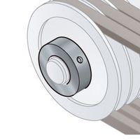 エスコ 18x32x15mm セットカラー(S45C) EA966C-23 1セット(15個)（直送品）