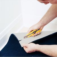 エスコ カッターナイフ(替刃10枚付セット) EA589CD-10 1セット(10セット:1セット×10組)（直送品）