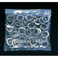 エスコ M3 スプリングワッシャー(ステンレス製/620個) EA949SF-3 1セット(9300個:620個×15袋)（直送品）