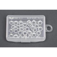 エスコ M 4 六角ナット 1種(アルミ製/35個) EA949LT-804 1セット(525個:35個×15ケース)（直送品）