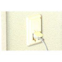 エスコ 安全カバー/コンセント用 EA815HZ-30 1セット(15個)（直送品）