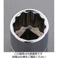 エスコ 3/4”DRx23mm ソケット EA687ES-23 1セット(10個)（直送品）