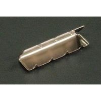 エスコ 38mm 先端止め金具(スチール製/5個) EA628RR-738 1セット(200個:5個×40袋)（直送品）