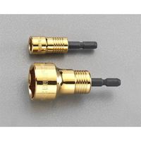 エスコ 21 mm 電ドルソケット(ショート) EA612AV-21 1セット(10個)（直送品）