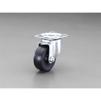 エスコ 75mm キャスター(自在金具付) EA986PT-13 1セット(10個)（直送品）
