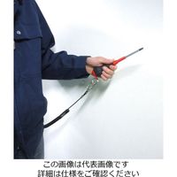 エスコ 6.0x150mm [ー]ドライバー(落下防止リング付) EA557AY-150 1セット(10本)（直送品）