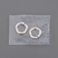 エスコ M24 スプリングワッシャー(ステンレス製/2枚) EA949LY-324 1セット(30枚:2枚×15袋)（直送品）