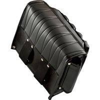 広島 プロユースEVA腰袋300 艶ブラック 775-61 1個（直送品）