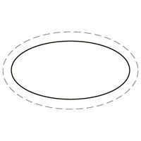 エスコ 200mm 精密やすり(楕円/中目) EA521VX-54B 1セット(3本)（直送品）
