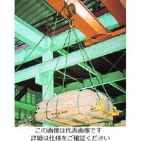 エスコ 140x 70x17mm/ 3.0ton 鍛造吊リング EA987FF-3 1セット(3個)（直送品）