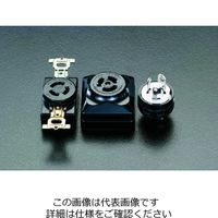 エスコ 125V/15A 埋込コンセント(接地2P) EA940CL-13 1セット(15個)（直送品）