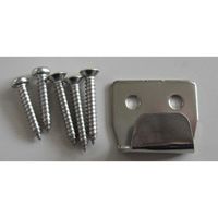 エスコ 77mm 戸当り(ステンレス製/あおり止付) EA951LF-12 1セット(10個)（直送品）