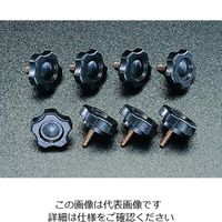 エスコ M5x15mm 菊形ノブボルト(15個) EA949GT-515 1セット(150個:15個×10パック)（直送品）