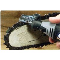 エスコ 4.8mm/3.2mm軸 チェーンソー刃研ぎ砥石 EA818E-137 1セット(20本:2本×10セット)（直送品）